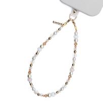 Crong Phone Charm dekoratyvinis telefono dirželis su universaliu dėklo adapteriu, „Shiny Crystals“