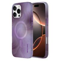 Incase Halo Case dėklas su MagSafe, skirtas iPhone 16 Pro Max, „Oil Slick Lilac“ spalvos