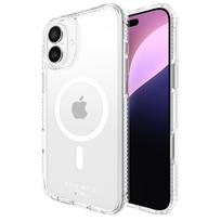 Case-Mate Tough D3O MagSafe dėklas, skirtas iPhone 16 Plus, skaidrus