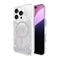 Case-Mate Waterfall MagSafe dėklas, skirtas iPhone 16 Pro, sidabro spalvos