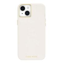 Case-Mate Silicone MagSafe dėklas, skirtas iPhone 15 Plus, smėlio spalvos