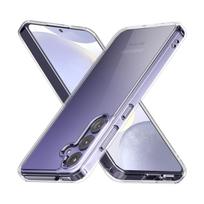 Crong Crystal Shield Cover dėklas, skirtas Samsung Galaxy S24+, skaidrus