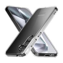 Crong Crystal Shield Cover dėklas, skirtas Samsung Galaxy S24, skaidrus