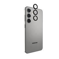 Case-Mate Aluminum Ring Lens Protector apsauginis kameros lęšių stiklas, skirtas Samsung Galaxy S24, juodas