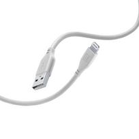 Cellularline Soft Cable USB-A–Lightning laidas su MFi sertifikatu, 1,2 m, pilkas