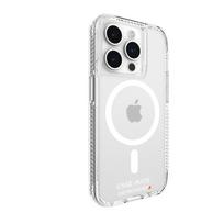 Case-Mate Ultra Tough+ D3O MagSafe dėklas, skirtas iPhone 15 Pro, skaidrus