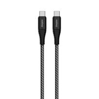 Energizer Ultimate C541CKBK USB-C–USB-C įkrovimo ir duomenų laidas, 2 m, 100 W, juodas