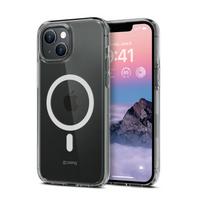 Crong Clear MAG Cover dėklas, skirtas iPhone 14 Plus, suderinamas su MagSafe, skaidrus