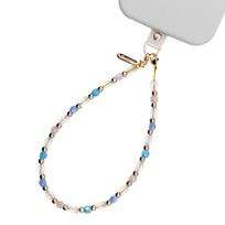 Crong Phone Charm telefono dirželis su universaliu dėklo adapteriu, „Color Crystals“