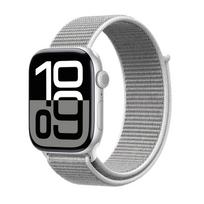 Crong Nylon sportinis Apple Watch dirželis, 38/40/41/42 mm, sidabriškai pilkas