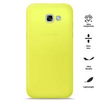 PURO 0.3 Nude dėklas, skirtas Samsung Galaxy A3 (2017), fluorescencinis geltonas