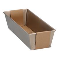 Alpina pailga duonos ir kekso kepimo forma su nelimpančia danga, 30 x 11 x 7,2 cm, smėlio ir aukso spalvų