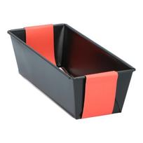 Alpina pailga duonos ir kekso kepimo forma su nelimpančia danga, 25 x 11 x 7,2 cm, juoda