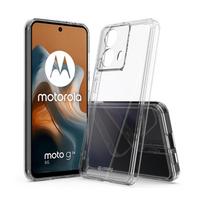 Crong Crystal Shield Cover dėklas, skirtas Motorola Moto G34, skaidrus