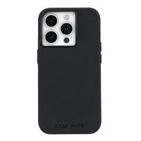 Case-Mate Silicone MagSafe dėklas, skirtas iPhone 15 Pro, juodas
