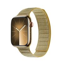 Crong Melange magnetinis dirželis, skirtas Apple Watch 38 / 40 / 41 mm ir 42 mm (Series 10 / 11), geltonas melanžas