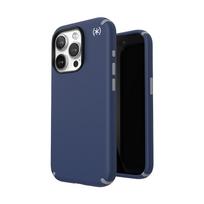 Speck Presidio2 Pro MagSafe dėklas, skirtas iPhone 15 Pro, „Coastal Blue / Dust Grey“ spalvos