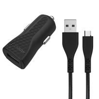 Energizer HardCase DC1ALMCM automobilinis įkroviklis, USB-A, 1 A, su Micro-USB laidu, juodas