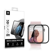 Mocolo 3D Full Glue Glass grūdintas apsauginis ekrano stiklas, skirtas Apple Watch Series 7 / 8, 45 mm