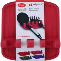 Alpina virtuvinių įrankių padėkliukai, 2 vnt., raudoni
