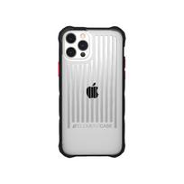 Element Special Ops dėklas, skirtas iPhone 13 Pro, su Mil-Spec apsauga nuo smūgių, juodas ir skaidrus