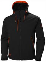 Striukė Chelsea Evolution SOFTSHELL su gobtuvu, juoda S, Helly Hansen Workwear