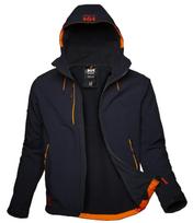 Striukė Chelsea Evolution SOFTSHELL su gobtuvu, navy blue XL, Helly Hansen Workwear