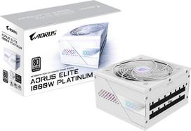 GIGABYTE AORUS ELITE P1000W ICE power supply, white (GP-AE1000PM PG5 ICE)