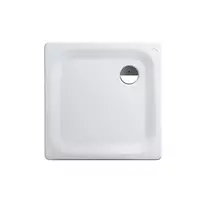 Dušo padėklas Laufen Platina, 80 × 80 cm kvadratinis, emaliuotas plienas (3, 5 mm), itin plonas (30 mm), baltas, H2150016000401