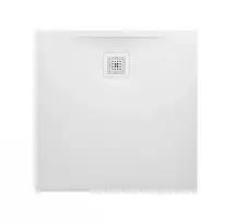 Dušo padėklas Laufen Pro, 80 × 80 cm, stačiakampis baltas, H2109500000001