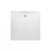 Dušo padėklas Laufen Pro, 90 × 80 cm iš kompozitinės medžiagos Marbond, itin plonas, stačiakampis, baltas, H2149500000001
