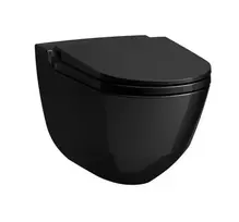 Pakabinamas unitazas su bidė funkcija Laufen CLEANET RIVA, pakabinamas, tiesioginis nuleidimas, Rimfree, sėdynė su SoftClose dangčiu ir QuickRelease mechanizmu, su nuotolinio valdymo pulteliu, H8206910600001
