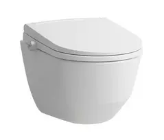 Pakabinamas unitazas su bidė funkcijaLaufen CLEANET PRO, LITE versija, Rimfree, su plovimo funkcija, Wi‑Fi ir mobilioji programėlė, UV dezinfekcija ir ambienta apgaismojums, H613890000S002
