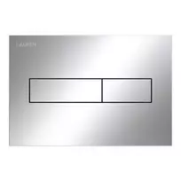 Mygtukas Laufen INEO HORIZON, su dviejų režimų nuleidimu, 213 × 6 × 145 mm, chromas, H9001110040001