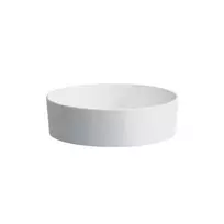 Praustuvas Laufen Kartell, apvali D42 mm, montuojamas ant stalviršio, su keraminiu vožtuvo padengimu, baltas, H8123310001121