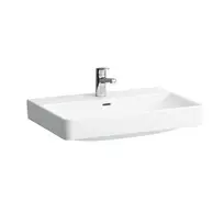 Praustuvas Laufen Pro S, 3 maišytuvo skylės, su LCC 70 × 47 cm, baltas, H8109674001081