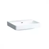 Praustuvas Laufen PRO S, 600 × 465 × 95 mm, be angos maišytuvui, be persipylimo, su LCC apdaila, baltas, H8109630001091
