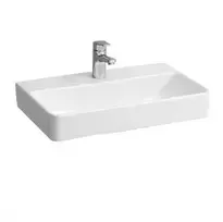 Praustuvas Laufen Pro S, kompaktiškas, be persipylimo, su LCC apdaila, 60 × 38 cm, baltas, H8189594001561