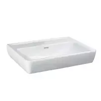 Praustuvas Laufen PRO, be maišytuvo angos 65 × 48 cm, baltas, H8189530001091