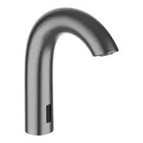 Praustuvo maišytuvas Laufen CURVETRONIC, paaukštintas, šaltam arba maišytam vandeniui, su IR jutikliais, su baterija 6 V, PVD inox, HF707154423060