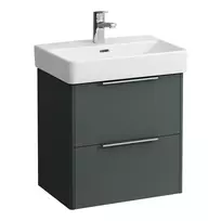 Vonios kambario spintelė Laufen Base, tinka praustuvui H818958, 520 × 360 × 530 mm, pilka (Traffic Grey), H4021521102661