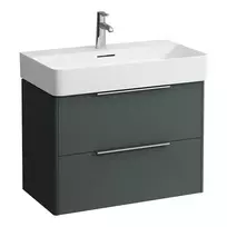 Vonios kambario spintelė Laufen Base, 2 stalčiai, (tinka praustuvui H810285), 52 × 73 × 39 cm, pilka, H4023521102661