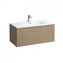 Vonios kambario spintelė Laufen Pro S, su praustuvu 120 × 53 × 50 cm, šviesus ąžuolas, H8609674791041