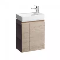 Vonios kambario spintelė Laufen Pro S, dešinė 47 × 28 × 61 cm (tinka praustuvui H815954), šviesus ąžuolas, H4830020954791