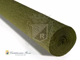 Krepinis popierius 180g.Nr.17A8 Olive Green by Tiffanie Turner