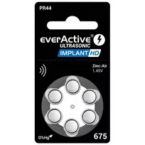 Baterijos – everActive 675 1,45 V Baterijos, 6 vnt.