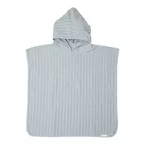 Little Dutch paplūdimio pončo Jacquard Terry, mėlyna