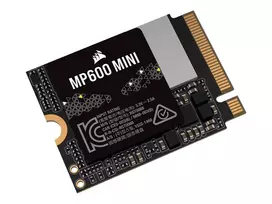 CORSAIR MP600 Mini - SSD - 1 TB - vidinis - M.2 2230 - PCIe 4.0 x4 (NVMe) - 256-Bit-AES (CSSD-F1000GBMP600MNR2)