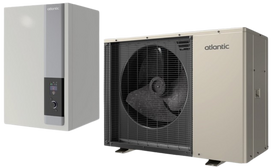 Šilumos siurblys oras/vanduo Atlantic ALFEA M Smart protect 11 MONOBLOKAS, R32 (024192, 750734, 075054)