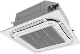 Kasetinė split tipo inverter oro kondicionieriaus U-Match 6 (LNS) vidinė dalis 13,4/15,5 kW, (grotelės TF06), R32